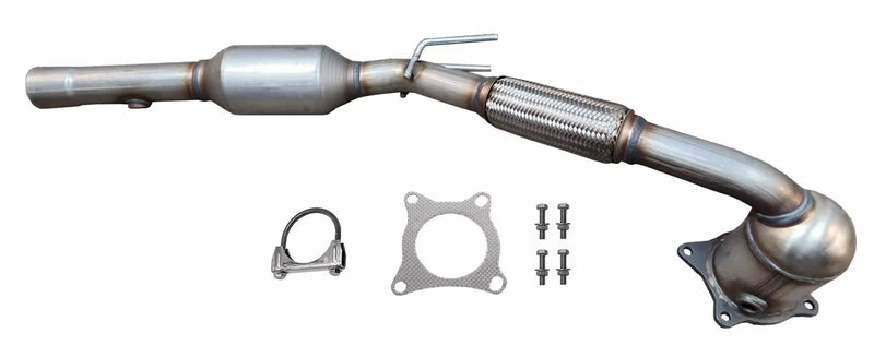 Volkswagen GTI 2.0L 2006-2008 Front Exhaust Catalytic Converter Flex Pipe 4H642007
