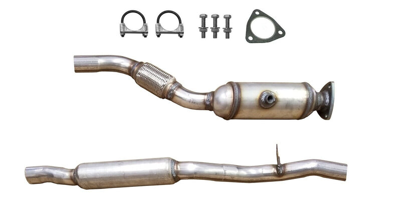 Audi A6 Quattro 3.2L Exhaust Catalytic Converter Resonator Right 2005-2008 7H213132